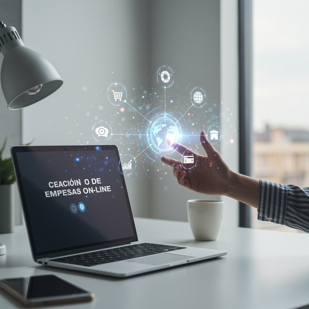 Creación de empresas on-line
