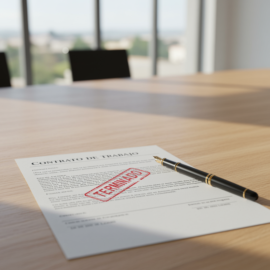 Extinción del contrato de trabajo