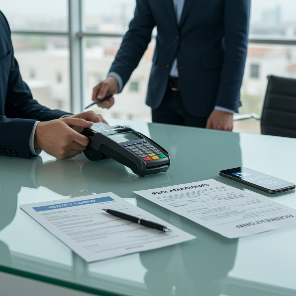 Gestión de la venta y su cobro. Atención de quejas y reclamaciones